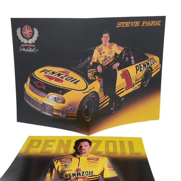 Vtg NASCAR Steve Park Photos Magazine Lot of 6 - Picture 6 of 14